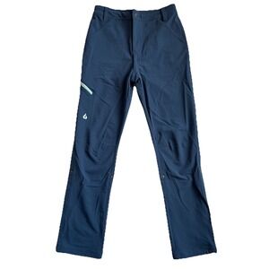 Gnara GoFly Go There Pants Womens Size 4 Blue Convertible Hiking Pee Zipper